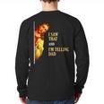 I Saw That I'm Telling Dad Religious Christian Jesus Long Sleeve T-Shirt Back Print