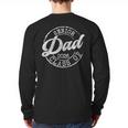 Senior 2026 Graduate Proud Dad Class Of 2026 Dad Senior Men Long Sleeve T-Shirt Back Print
