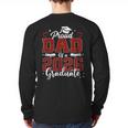 Senior Dad 2026 Graduation Proud Dad Of a 2026 Graduate Long Sleeve T-Shirt Back Print
