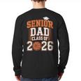 Senior Dad Class Of 2026 Graduate Basketball Graduation 2026 Long Sleeve T-Shirt Back Print