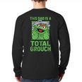 Sesame Street Father's Day Total Grouch Dad Long Sleeve T-Shirt Back Print