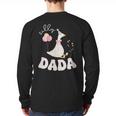 Silly Dada Silly Goose Dad Birthday Family Matching Party Long Sleeve T-Shirt Back Print