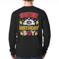 Sister Of The Birthday Boy Family Matching Dad Mom Long Sleeve T-Shirt Back Print