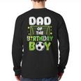 Soccer Dad Birthday Boy Party Soccer Family Matching Long Sleeve T-Shirt Back Print Soccer Dad Birthday Boy Party Soccer Family Matching Long Sleeve T-Shirt Back Print