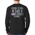 Soon To Be Dad 2026 Loading Pregnancy Announcement 2026 Long Sleeve T-Shirt Back Print