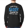 Soon To Be Daddy Again Est 2026 Dad Baby Announcement Long Sleeve T-Shirt Back Print