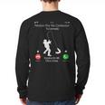 Sorry Missed Call Fisher Dad In Spanish Long Sleeve T-Shirt Back Print