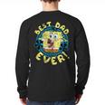 Spongebob Squarepants Father's Day Best Dad Ever Long Sleeve T-Shirt Back Print