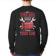 My Toolbox Costs More Than Your Car Mechanic Dad Rrepair Guy Long Sleeve T-Shirt Back Print My Toolbox Costs More Than Your Car Mechanic Dad Rrepair Guy Long Sleeve T-Shirt Back Print