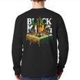 History I Am Black Man King Dad Melanin Men Women Long Sleeve T-Shirt Back Print