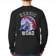 Transformers Father's Day Optimus Prime Heroic Dad Vintage Long Sleeve T-Shirt Back Print