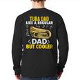 Tuba Player Men Dad Grandpa Marching Band Brass Tubist Long Sleeve T-Shirt Back Print Tuba Player Men Dad Grandpa Marching Band Brass Tubist Long Sleeve T-Shirt Back Print