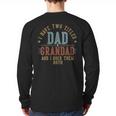 I Have Two Titles Dad And Grandad I Rock Them Both Grandad Long Sleeve T-Shirt Back Print