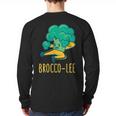 Vegetable Word Game Dad Joke Brocco-Lee Broccoli Long Sleeve T-Shirt Back Print Vegetable Word Game Dad Joke Brocco-Lee Broccoli Long Sleeve T-Shirt Back Print