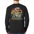 Vintage Fatherhood Is A Walk In The Park DadRex Dinosaur Long Sleeve T-Shirt Back Print Vintage Fatherhood Is A Walk In The Park DadRex Dinosaur Long Sleeve T-Shirt Back Print