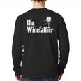 Winefather Wine Dad Dad Red Wine Wine Long Sleeve T-Shirt Back Print Winefather Wine Dad Dad Red Wine Wine Long Sleeve T-Shirt Back Print