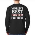 World's Best Father Farter Dad Daddy Papa Joke Long Sleeve T-Shirt Back Print
