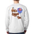 44 Biggest Fan Of Basketball Player Number 44 Dad Mom Long Sleeve T-Shirt Back Print 44 Biggest Fan Of Basketball Player Number 44 Dad Mom Long Sleeve T-Shirt Back Print