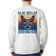 Australian Cattle Dog Blue Heeler Dad Long Sleeve T-Shirt Back Print