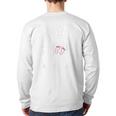 Baby Reveal Valentine Pregnancy Announce Daddy Shirt Long Sleeve T-Shirt Back Print