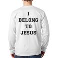 I Belong To Jesus Christian Gym Apparel Christian Dad Long Sleeve T-Shirt Back Print I Belong To Jesus Christian Gym Apparel Christian Dad Long Sleeve T-Shirt Back Print