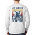 Boxer Dog For Men Women Boxer Dog Dad Mom Small Long Sleeve T-Shirt Back Print