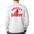 Chicken Dad Rooster Daddy Farmer Long Sleeve T-Shirt Back Print
