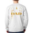 My Dad Is 90 90th Birthday 1935 90 Years Old Father Daddy Premium Tri-Blend Long Sleeve T-Shirt Back Print
