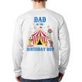 Dad Of The Birthday Boy Circus Ringmaster Party Birthday Long Sleeve T-Shirt Back Print
