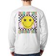 Dad Of The Birthday Girl Retro Family Matching Party Bday Long Sleeve T-Shirt Back Print