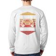 Dad Level Unlocked Gaming Gamer Father Video Games Long Sleeve T-Shirt Back Print Dad Level Unlocked Gaming Gamer Father Video Games Long Sleeve T-Shirt Back Print