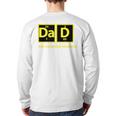Dad Periodic Table Of Elements Long Sleeve T-Shirt Back Print