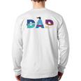 Disney Aladdin Jasmine Genie Father’s Day Birthday Dad Long Sleeve T-Shirt Back Print