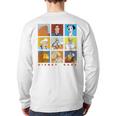 Disney Classic Father's Day Disney Dads Colorful Panels Long Sleeve T-Shirt Back Print