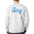 Expecting Dad Of Boy Est 2026 Father's Day Son-Dad To Be Men Long Sleeve T-Shirt Back Print