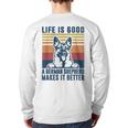 German Shepherd Men Women Dog Dad Mom German Shepherd Long Sleeve T-Shirt Back Print German Shepherd Men Women Dog Dad Mom German Shepherd Long Sleeve T-Shirt Back Print