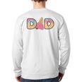 Ice Cream Dad 1st Birthday Matching Family Long Sleeve T-Shirt Back Print