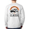 I'm Not Old I'm Classic Muscle Cars Retro Dad Vintage Car Long Sleeve T-Shirt Back Print