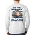 It's Not A Dad Bod It's Father Figure Fat Cat Vintage Long Sleeve T-Shirt Back Print It's Not A Dad Bod It's Father Figure Fat Cat Vintage Long Sleeve T-Shirt Back Print