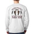 Marvel Deadpool Father's Day Who Tells Dad Jokes This Guy Long Sleeve T-Shirt Back Print