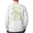 Men Here-Fishy Bass Fish Dad Fishing From Daughter Son Long Sleeve T-Shirt Back Print Men Here-Fishy Bass Fish Dad Fishing From Daughter Son Long Sleeve T-Shirt Back Print