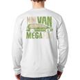 Mini Van Mega Fun Mom Dad T-Shirt Long Sleeve T-Shirt Back Print Mini Van Mega Fun Mom Dad T-Shirt Long Sleeve T-Shirt Back Print