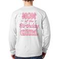 Mom And Dad Of The Birthday Girl Coquette Family Matching Long Sleeve T-Shirt Back Print