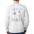 Proud Air Force Dad US Air Force Graduation Dad Long Sleeve T-Shirt Back Print