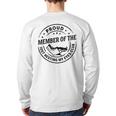 Proud Member Of The Just Resting My Eyes Club Dad Retirement Long Sleeve T-Shirt Back Print