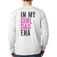 Retro In My Dad Girl Era Father's Day Christmas Long Sleeve T-Shirt Back Print