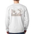 Rodfather Bass Fish Dad Joke Fishing Daughter Son Long Sleeve T-Shirt Back Print
