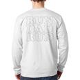 Run Dad Run Marathon Running Spectator Shirt T-Shirt Long Sleeve T-Shirt Back Print Run Dad Run Marathon Running Spectator Shirt T-Shirt Long Sleeve T-Shirt Back Print