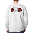 Star Wars Darth Vader Darth Maul Dad Father's Day Birthday Long Sleeve T-Shirt Back Print