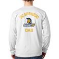 UNC Greensboro UNCG Spartans Arched Dad Long Sleeve T-Shirt Back Print